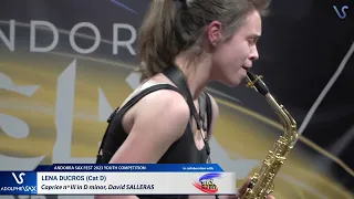 ANDORRA SAX FEST 2023: Lena Ducros plays Capricho nºIII, David SALLERAS