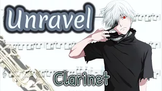 Unravel - Tokyo Ghoul Opening Full (Clarinet)