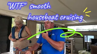 # 4 - Smooth cruising our Houseboat "WTF" into the Okeechobee waterway.. Life on the hook
