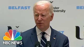 Biden visits Ireland, pays tribute to family history