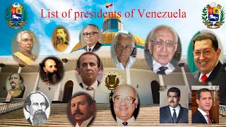 List of presidents of Venezuela