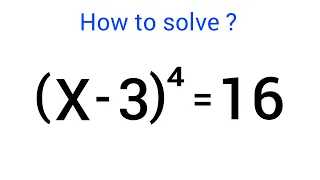A Nice Algebra Problem | Math Olympiad  |  X=?