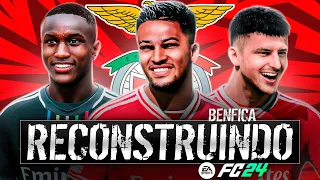 RECONSTRUINDO O SL BENFICA!! FC24 | Modo Carreira