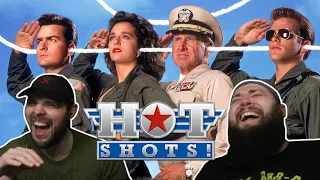 HOT SHOTS! (1991) TWIN BROTHERS FIRST TIME WATCHING MOVIE REACTION!