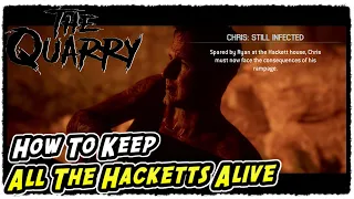 The Quarry All the Hackett Family Members Survives Ending Walkthrough Guide