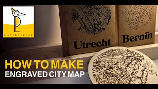 How to Laser Engrave Maps with LaserPecker 2?