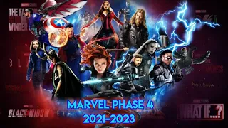 Marvel Phase 4 (2021-2023)| Ultimate Trailer Marvel Studios& Disney+