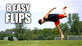 8 Flips Anyone Can Learn At Home - By Turning A CartWheel into The Flip