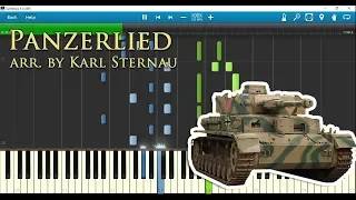 Panzerlied (piano arr. by Karl Sternau) w/ sheet music