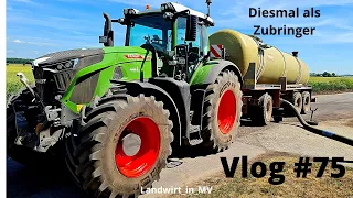 Vlog #75 Diesmal Zubringer fahren mit einem Fendt 930 Gen 6