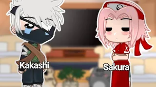 Team 7 React To Their Future | 1/2 | Kakashi & Sakura | GCR | Reupload |