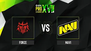 forZe vs. NaVi - Map 3 [Inferno] - ESL Pro League Season 17 - Upper bracket