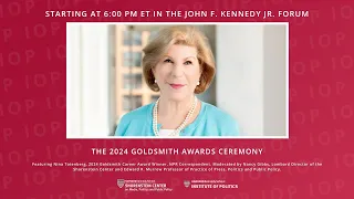 The 2024 Goldsmith Awards Ceremony