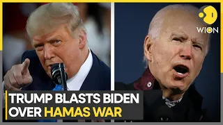 Israel-Palestine war: Donald Trump attacks US Pres Joe Biden on foreign policy as Hamas war rages