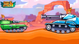 Tank Attack 4 - NEW LEGENDARY TANK PANTHER - Walkthrough Game Android Gameplay