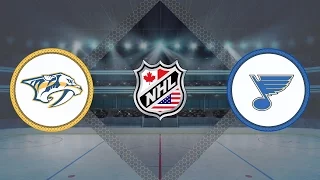 Обзор матча Нэшвилл - Сент-Луис / PREDATORS VS BLUES APRIL 2, 2017 HIGHLIGHTS