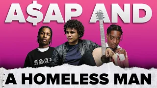A$AP Rocky Put A Homeless Man On 🎤 | #shorts