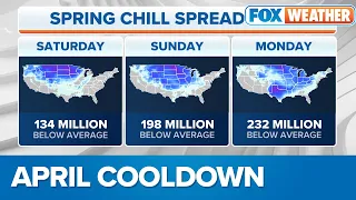 Weekend Cooldown Ahead For The Central and Eastern US