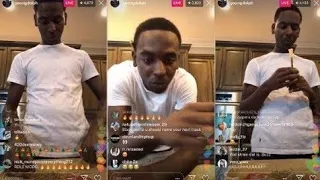 Young Dolph Confronts Key Glock About Smashed Windshields