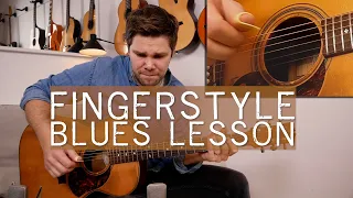 Fingerstyle Blues LESSON by Emil Ernebro