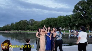 Walking Tour of WWII & Lincoln Memorial + Infinity Pool,  Washington D.C. May 16, 2024 [Part 2]