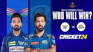 IPL 2024 | MI Vs LSG | Who Will Win? | DEVILRACE