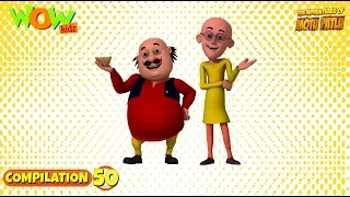 Motu Patlu - Non stop 3 episodes | 3D Animation for kids - #50