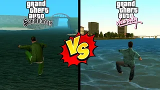 قراند فايس سيتي ضد قراند سان اندرياس GTA Vice City VS GTA San Andreas Who Is Best?