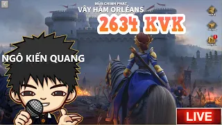 LIVE:  Khô Máu Với Anh Em 2634, 2678 KvK Này! 2634, 2678,1774,1051,2503 vs 1830,1965, 1261,2237,1343