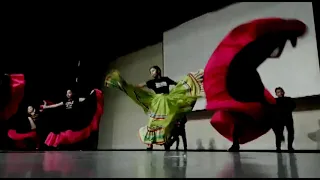 ÁGUILAS DEL INSTITUTO MÉXICO en el 42 ANIVERSARIO del Ballet Folklórico Media Luna