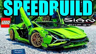 LEGO Technic Lamborghini Sián FKP37 FULL SPEEDBUILD! (42115)