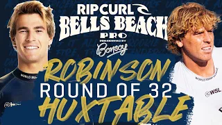 Jack Robinson vs Xavier Huxtable | Rip Curl Pro Bells Beach - Round of 32 Heat Replay
