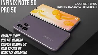 GILA BAGUS BANGET !! INFINIX NOTE 50 PRO 5G INDONESIA - SPESIFIKASI RESMI HARGA DAN RILISNYA