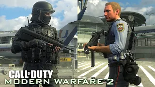 FSB Teams vs Airport Security - MODERN WARFARE 2 REMASTERED NPC Wars