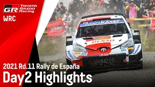 TGR-WRT WRC Rally Spain 2021 Highlights Day 2