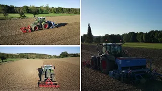 Winterweizen säen mit Lemken Saphir 7, Güttler und Fendt 722!