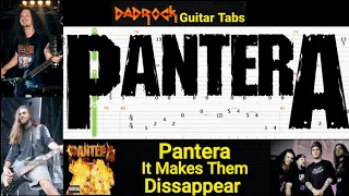 It Makes Them Dissappear - Pantera - Guitar + Bass TABS Lesson