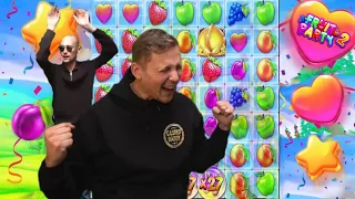 🔥CASINODADDY'S INSANE MAX WIN ON FRUIT PARTY 2 (Pragmatic Play) SLOT 🔥