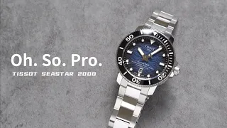 HANDS ON上手 天梭TISSOT SEASTAR 2000 Professional 專業潛水腕錶