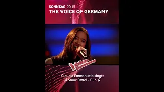 PROMO VIDEO SING-OFFS Claudia Emmanuela akan membawakan 🎵 Snow Patrol - Run 🎵  #SAT.1