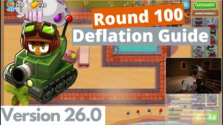Inflated Achievement Guide | Full Tutorial | Round 100 Deflation | BTD6