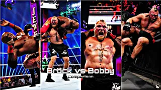 😈Brock Lesnar vs Bobby lashley🥵 #shorts #wwe #comparison #brocklesnar #bobbylashley