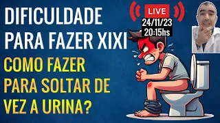 Dificuldade para fazer xixi: como fazer para soltar de vez a urina?