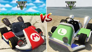 GTA 5 Mario Kart VS Luigi kart - Which is BEST ?