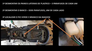 KEEWAY TXM 125s - INSTALAR CONTA ROTAÇÕES