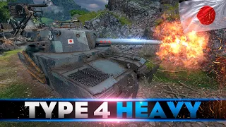 Best Player on The Type 5 Heavy • A Ship on Land)) WoT Gameplay