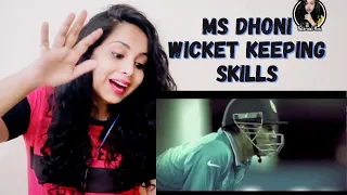 "MS DHONI"◆ insane wicket keeping skills | Reaction | Nakhrewali Mona