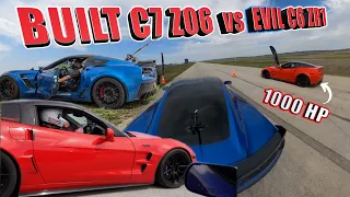 C7 CORVETTE Z06 OWNER BITES OFF MORE THAN HE CAN CHEW! (1000HP ZR1, 720S, COPO CAMARO, G80 M3, etc)