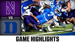 Northwestern vs. Duke Football Highlights | 2023 ACC Football