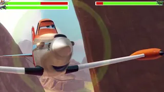 Planes (2013) Final Race with healthbars (Edited By @GabrielDietrichson)